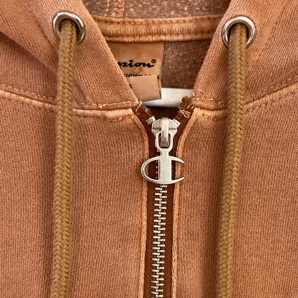 Champion Half Zip Hoodie Size L - Picture 3 of 10